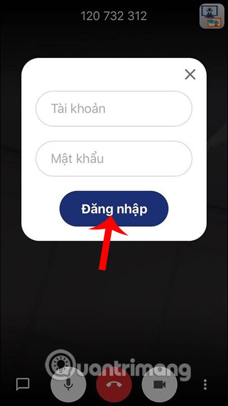 đăng nhập vào tài khoản của bạn