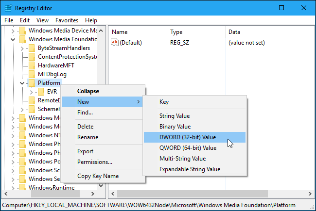 Giá trị DWORD (32-bit)