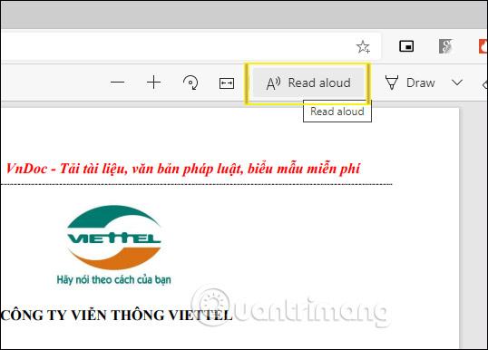 Đọc to tệp PDF