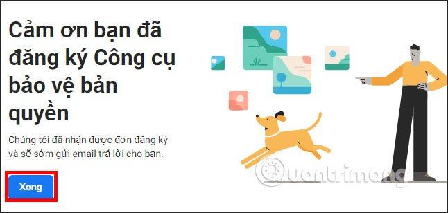 xác nhận đã nhận 