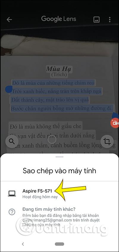 Chọn một máy tính 