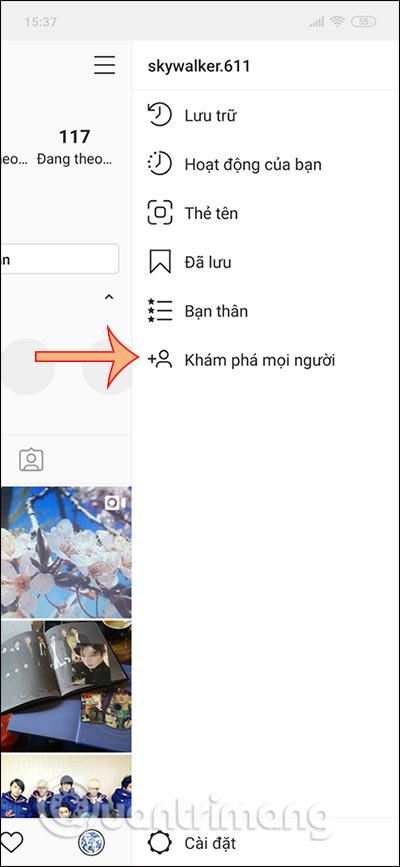 Khám phá bạn bè