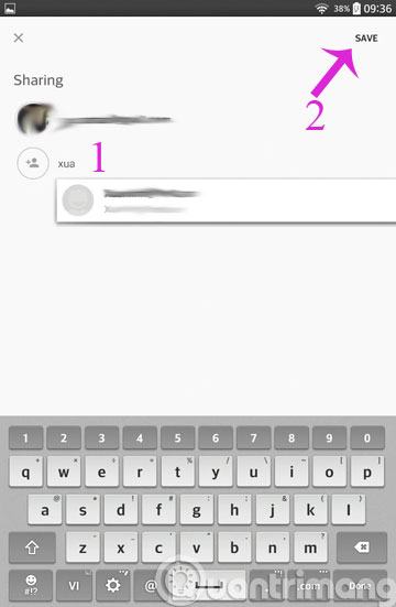 Nhập email bạn muốn chia sẻ