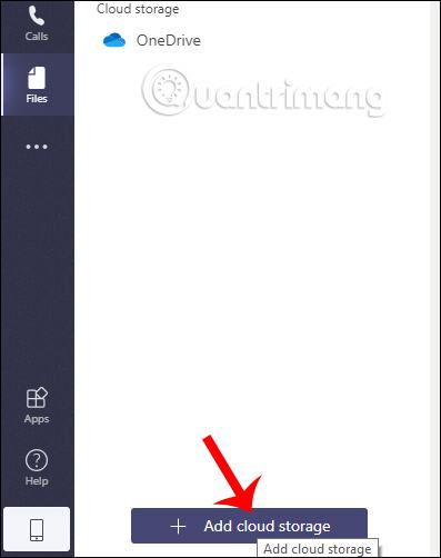 Thêm dịch vụ lưu trữ 