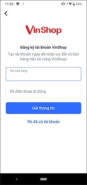 Nhập dữ liệu của bạn 