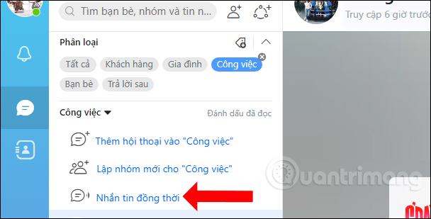 SMS cùng một lúc