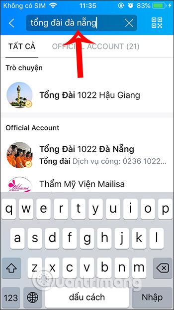 Tổng đài 1022 Đà Nẵng