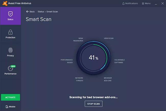 Avast Free Antivirus là một trong những phần mềm diệt virus miễn phí tốt nhất mà bạn có thể tải xuống