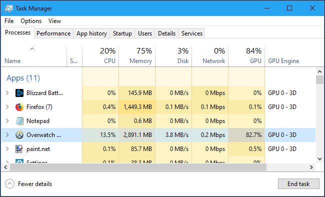 Cách kiểm tra GPU mà ứng dụng đang sử dụng