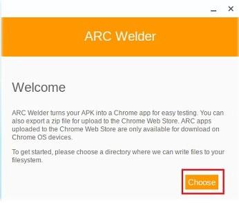 Sử dụng ARC Welder để cài đặt trực tiếp các APK Android