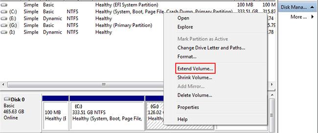Disk Management cũng là một công cụ tuyệt vời để quản lý ổ cứng và phân vùng