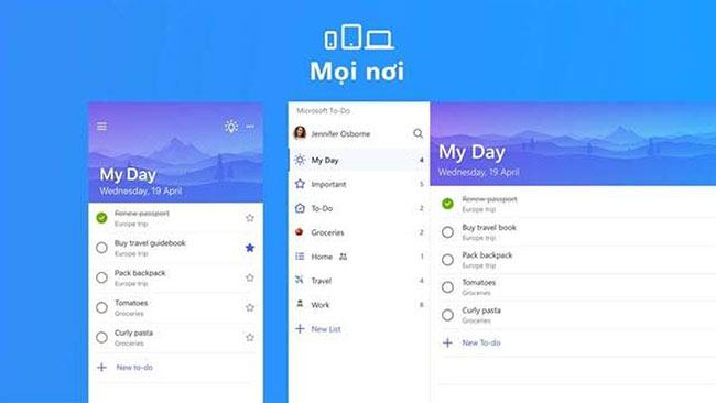 Microsoft To Do là một hệ thống quản lý tác vụ hữu ích