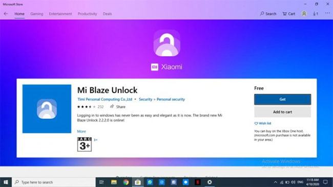 Tải xuống ứng dụng Mi Blaze Unlock