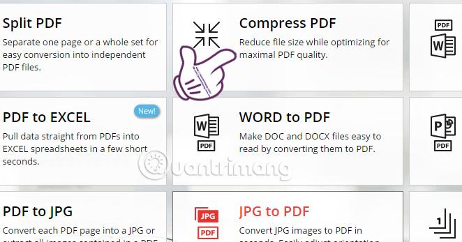 Nén tệp PDF trên ilovepdf trực tuyến