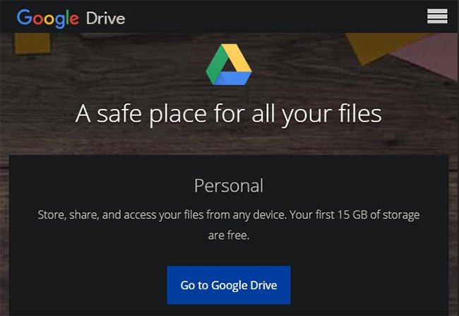 Google Drive là một dịch vụ mà bạn nên cài đặt