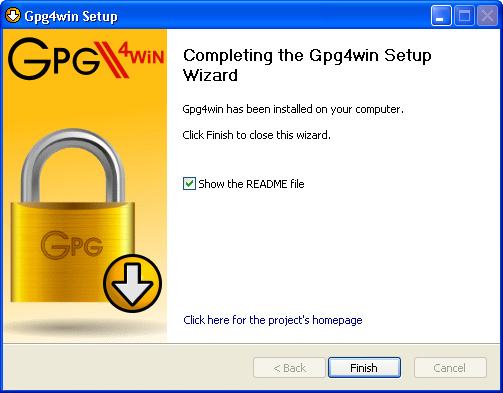 Phần mềm gpg4win