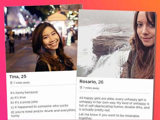 Tinder chú trọng nhiều vào hình ảnh