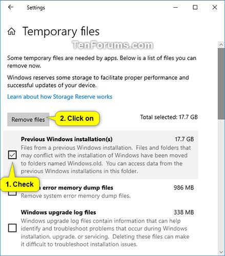 Chọn hộp Cài đặt Windows trước