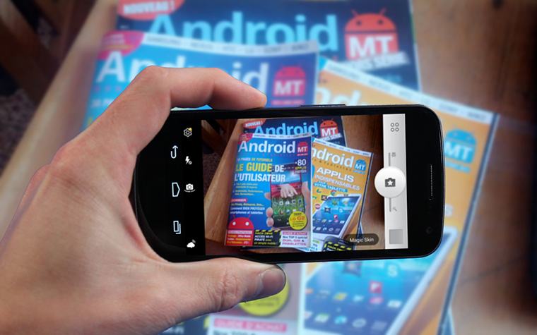 Các ứng dụng được đề xuất cho điện thoại Android là Camera 360