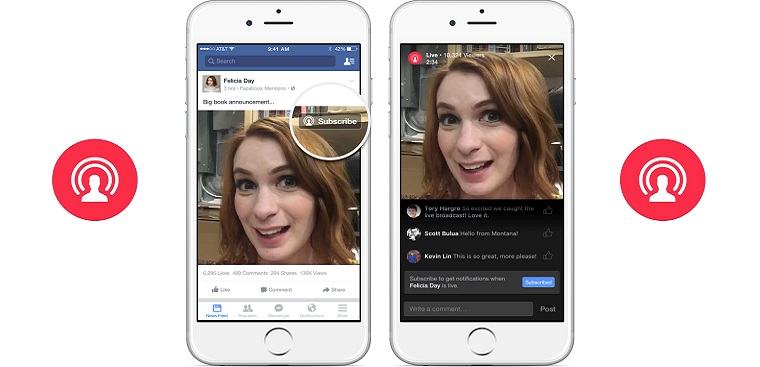 trực tiếp video trên Facebook