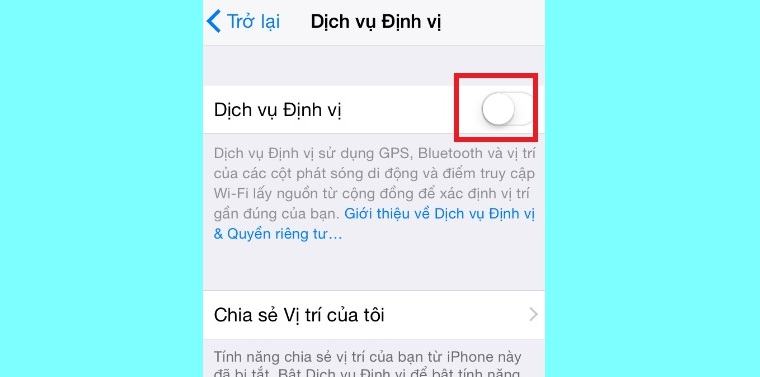 Dịch vụ định vị