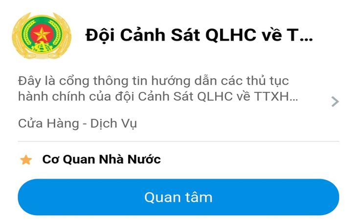 Bước 2 Cách tạo ID và ID trực tuyến trực tiếp trên Zalo