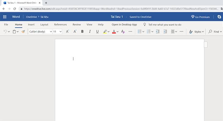 Phiên bản web của Office