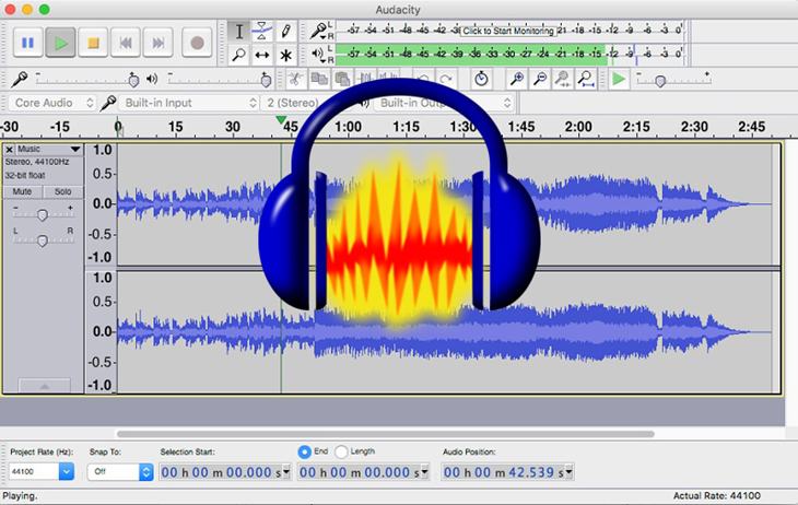 Phần mềm Audacity