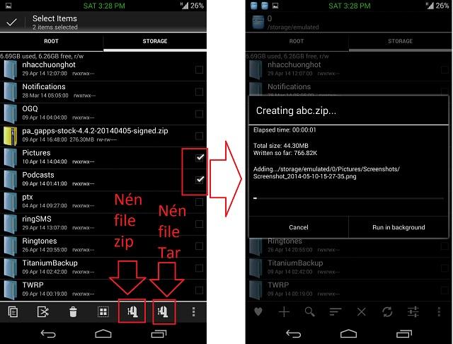 5 ứng dụng giải nén tốt cho thiết bị Android