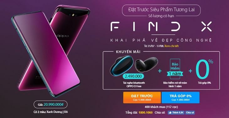 5 smartphone có tai thỏ giống iPhone X tại Việt Nam