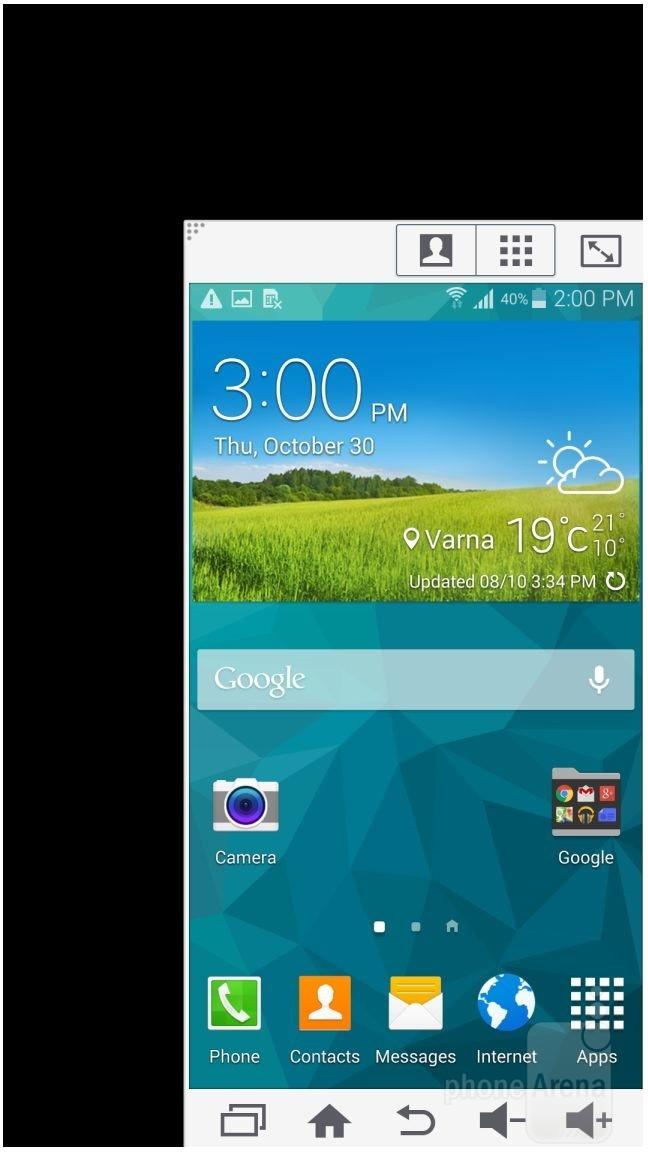 Chế độ một tay của Samsung