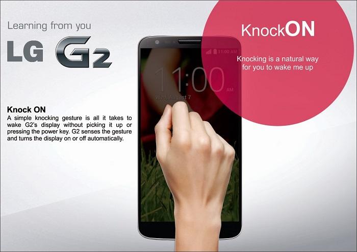 Chức năng LG Knock On