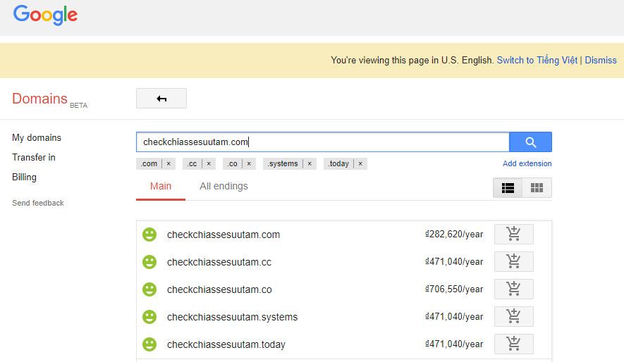 Tên miền Google