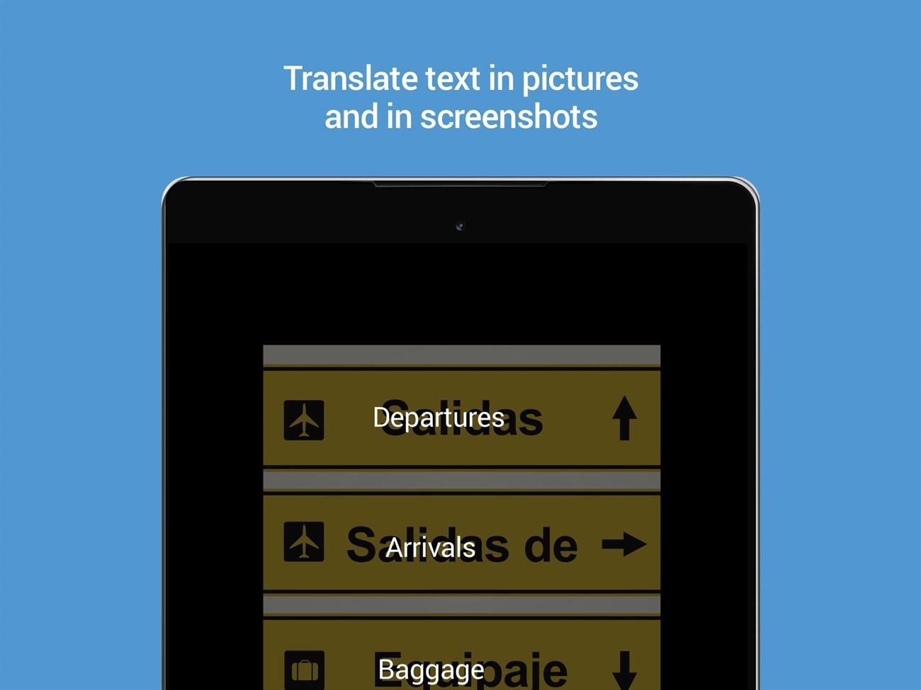 Microsoft Translator có thể dịch từ chụp ảnh và chụp văn bản