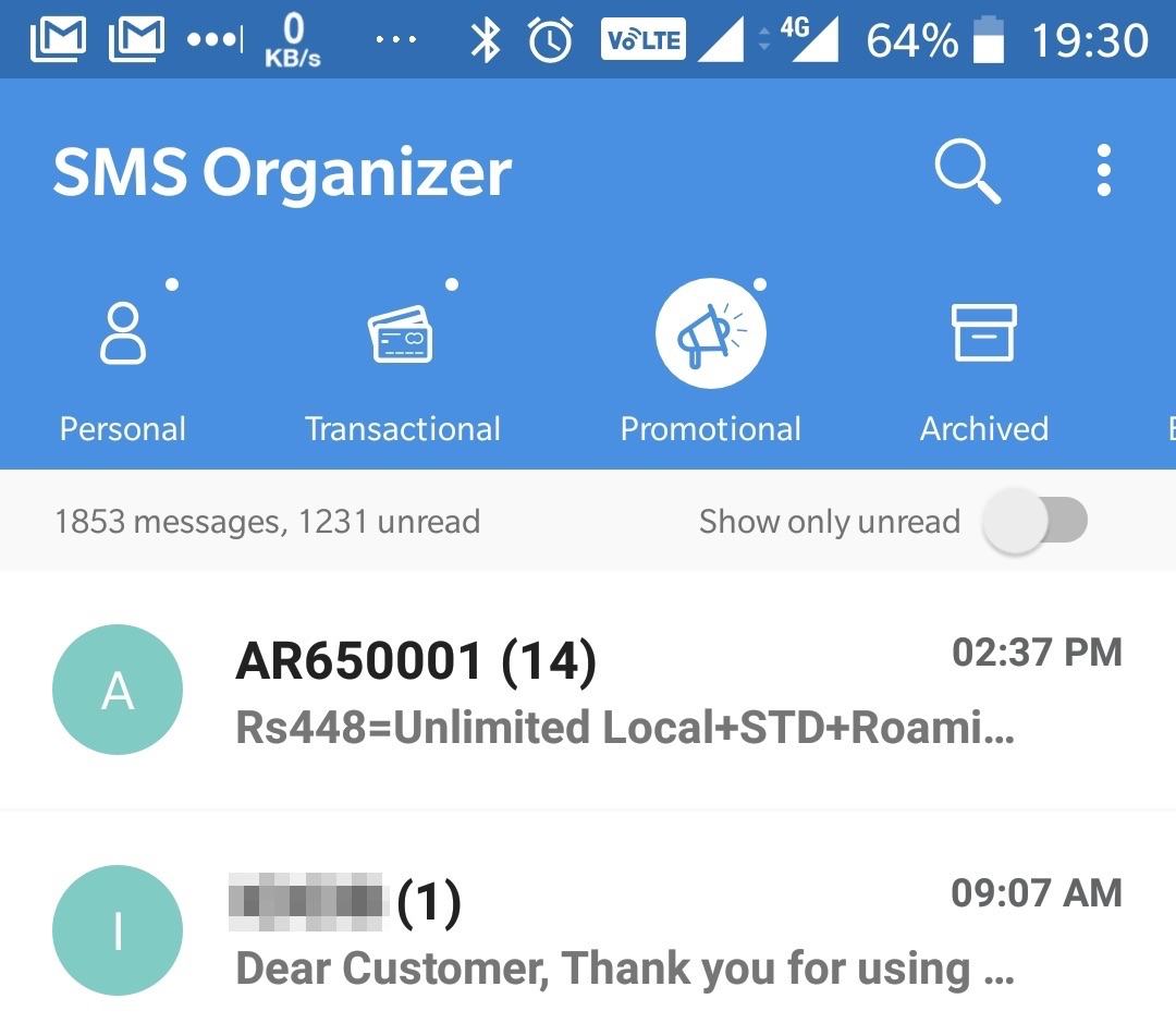 Microsoft SMS Organizer