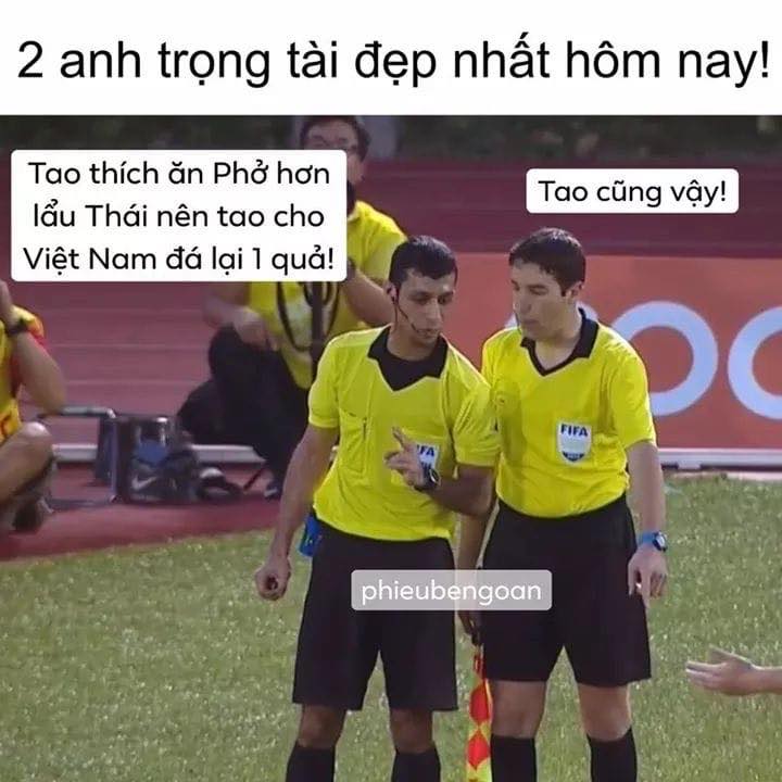 Ảnh chế Thái Lan vs Việt Nam Sea Games 30