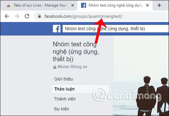 Liên kết mới cho nhóm Facebook 