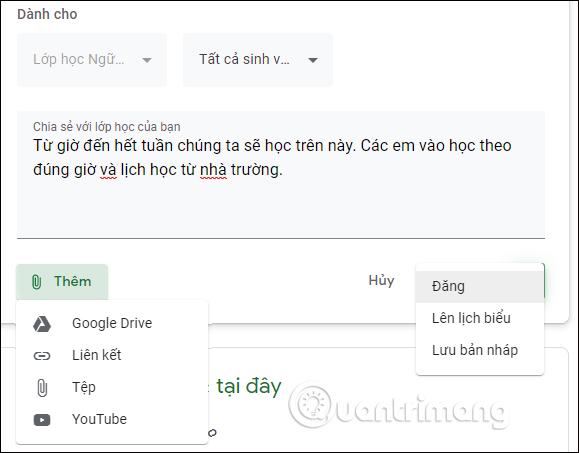 Chia sẻ thông tin 