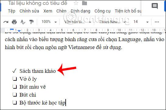 Chọn kết quả 