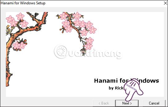 Cài đặt phần mềm Hanami