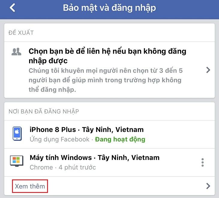 Đăng xuất Facebook hiệu quả trên máy tính bảng, điện thoại và máy tính xách tay từ xa