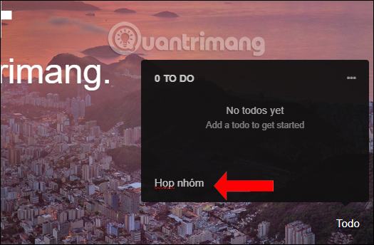 Nhập nội dung của ghi chú