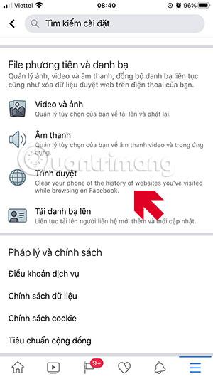 Xử lý lỗi qua tin nhắn Facebook