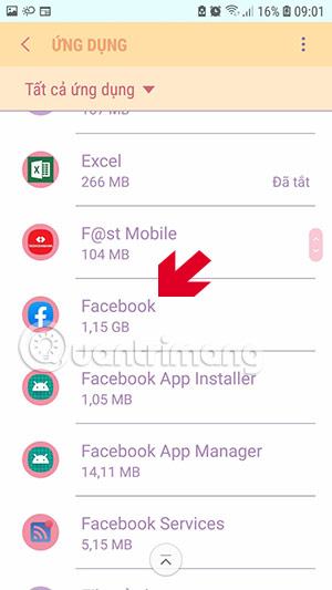 Sửa lỗi Facebook Facebook Android