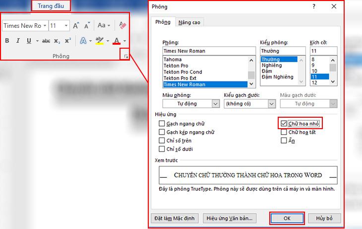 Chuyển đổi chữ thường thành chữ hoa trực tiếp hoặc ngược lại trong Word với tính năng + Gợi ý có sẵn