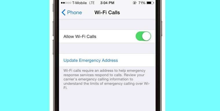 Tùy chỉnh cài đặt cho cuộc gọi qua Wi-Fi