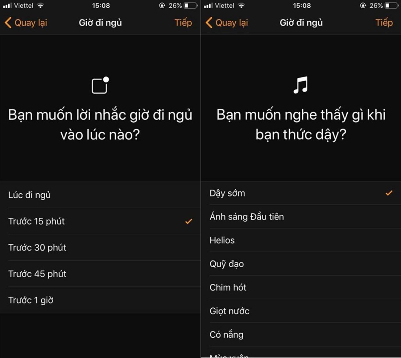 Giờ đi ngủ