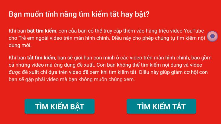 Tùy chọn tìm kiếm