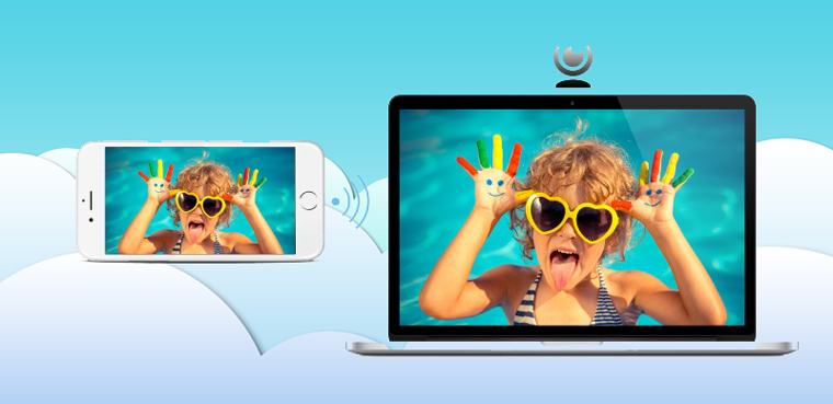 Chiếu hình ảnh từ camera iPhone lên máy tính