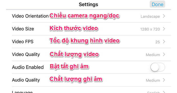 Tùy chỉnh nâng cao